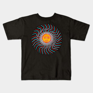 Abstract Sun Kids T-Shirt